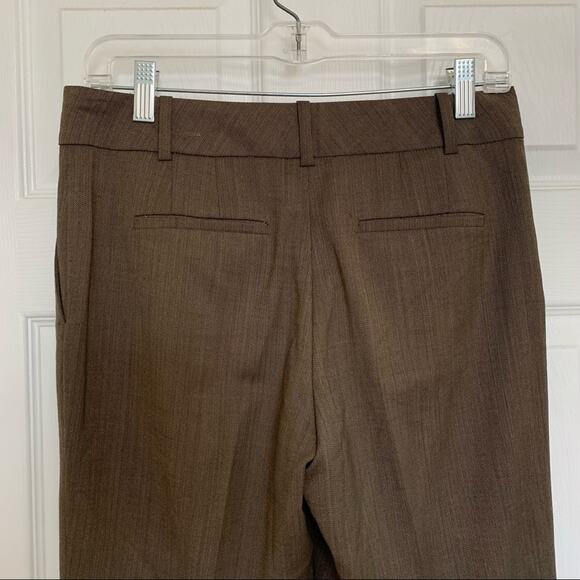 Ann Taylor Petite Signature Herringbone Trousers - Picture 4 of 7